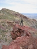 PICTURES/Barnhardt Trail/t_George on Rock2.jpg